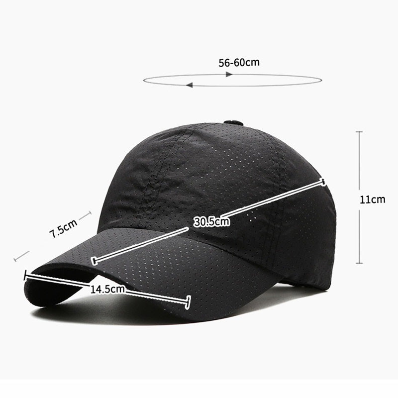 🧢 Gorra de Béisbol de Malla para Hombre y Mujer – Estilo Elegante y Transpirable ✨🌞