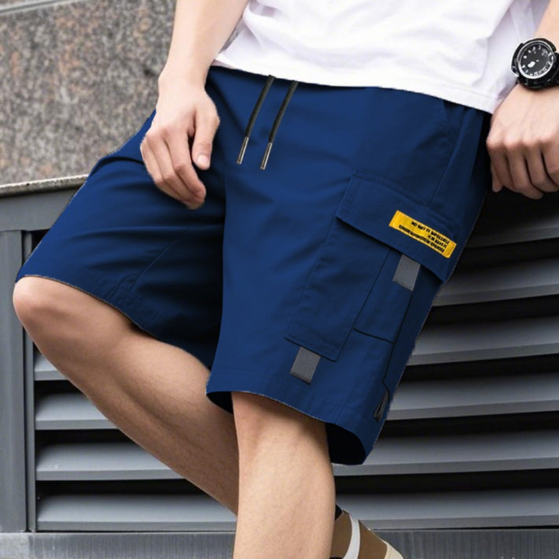 ⏰ ¡Oferta Limitada 50% OFF! 👖 Pantalones Cortos Cargo Informales para Hombre – Cintura Ajustable con Cordón, Cómodos y Perfectos para el Verano 🌞✨