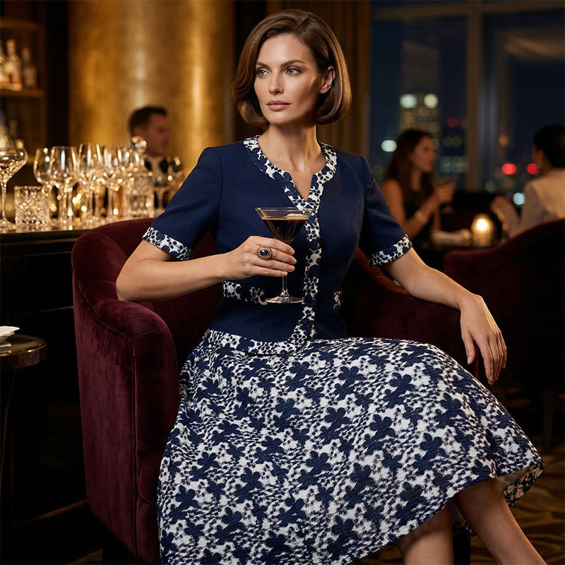 👗 Conjunto Falso de Dos Piezas Todo en Uno – Elegancia Sin Complicaciones para Mujer ✨💖