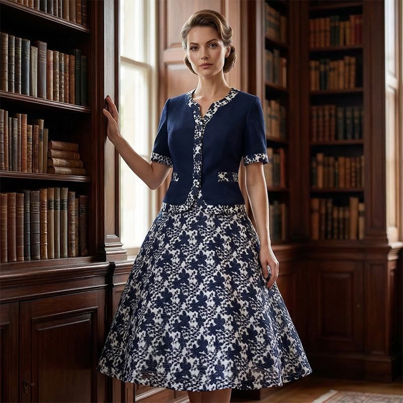 👗 Conjunto Falso de Dos Piezas Todo en Uno – Elegancia Sin Complicaciones para Mujer ✨💖