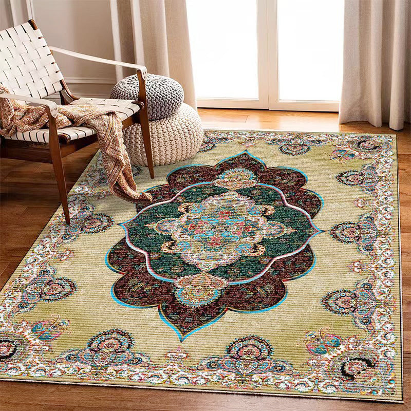🧶 Alfombra Bohemia de Estilo Vintage – Delicada, Elegante  ✨🏡