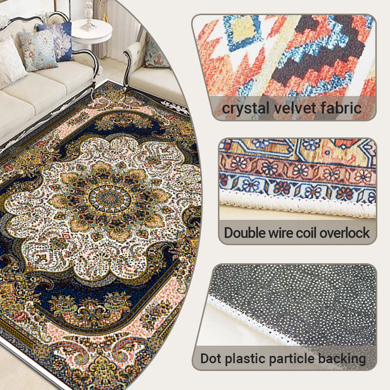 🧶 Alfombra Bohemia de Estilo Vintage – Delicada, Elegante  ✨🏡