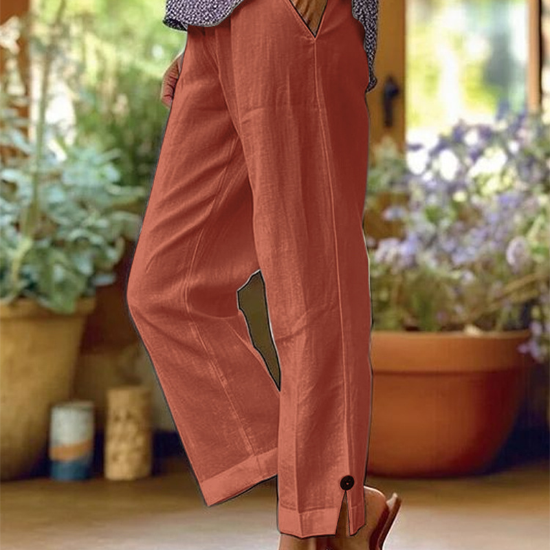 ⏰🔥 ¡50% DE DESCUENTO POR TIEMPO LIMITADO! 👖 Pantalones tobilleros rectos para mujer: corte que estiliza la figura, cómodos y perfectos para el día a día ✨💃