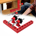 ⏰ ¡Oferta Limitada 50% OFF! 🔥 Kit de Soporte de Posicionamiento 90° con Abrazaderas en Ángulo Recto – Precisión y Estabilidad en Cada Proyecto 🛠️📐✨