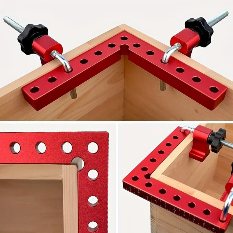 ⏰ ¡Oferta Limitada 50% OFF! 🔥 Kit de Soporte de Posicionamiento 90° con Abrazaderas en Ángulo Recto – Precisión y Estabilidad en Cada Proyecto 🛠️📐✨