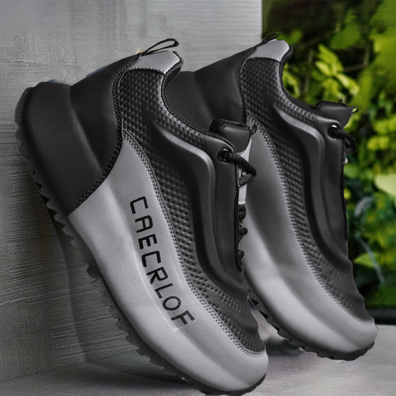 ⏰🔥 ¡50% DE DESCUENTO POR TIEMPO LIMITADO! 💎 Zapatillas de Suela Gruesa para Hombre – Cómodas, Antideslizantes y Súper Modernas ✨👟