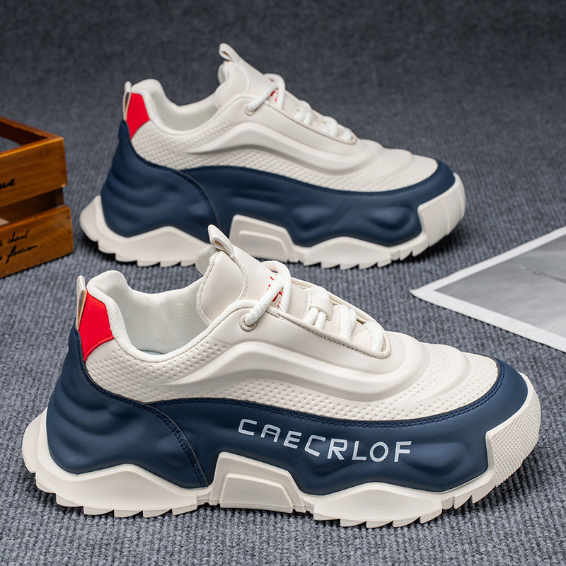 ⏰🔥 ¡50% DE DESCUENTO POR TIEMPO LIMITADO! 💎 Zapatillas de Suela Gruesa para Hombre – Cómodas, Antideslizantes y Súper Modernas ✨👟