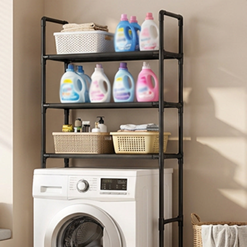 ⏰ ¡Oferta Limitada 50% OFF! 🏠 Estante Organizador para Baño y Lavandería – Sin Taladrar, Fácil de Instalar y Ahorra Espacio ✨🛁👕