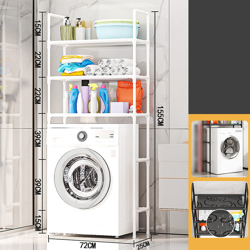 ⏰ ¡Oferta Limitada 50% OFF! 🏠 Estante Organizador para Baño y Lavandería – Sin Taladrar, Fácil de Instalar y Ahorra Espacio ✨🛁👕