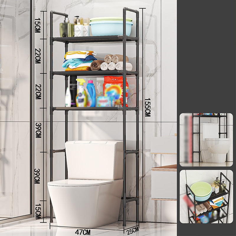 ⏰ ¡Oferta Limitada 50% OFF! 🏠 Estante Organizador para Baño y Lavandería – Sin Taladrar, Fácil de Instalar y Ahorra Espacio ✨🛁👕