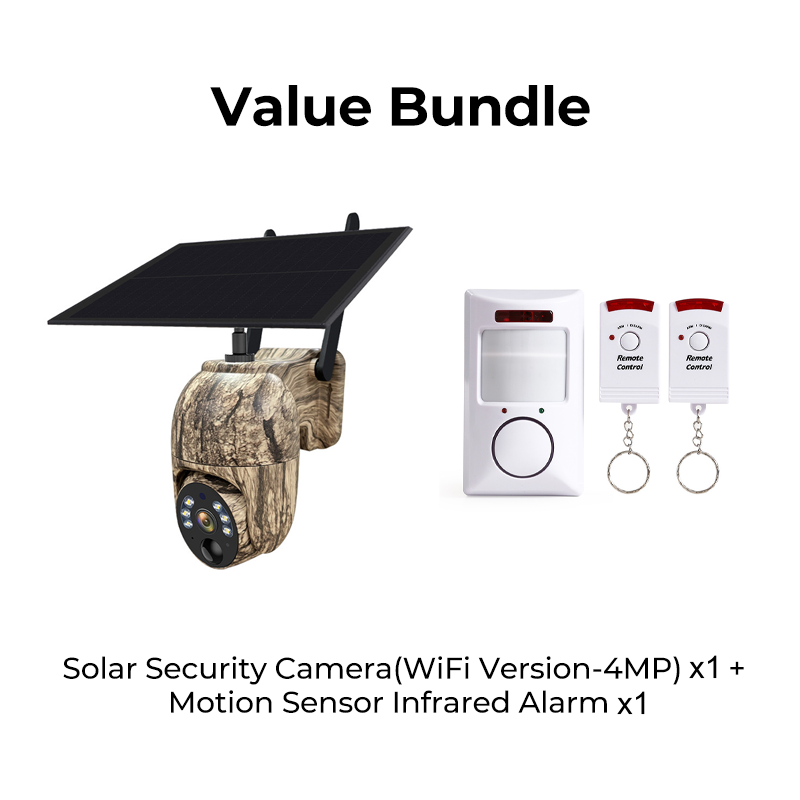 ⏰🔥 ¡Oferta Limitada 50% OFF! 🌞📹 Cámara de Seguridad Solar WiFi – Rotación 355° y Detección de Movimiento Exterior ✨🏡