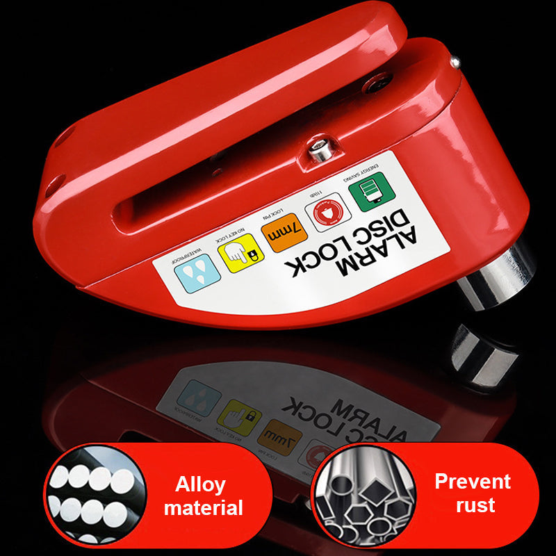 ⏰ ¡Oferta Limitada 50% OFF! 🔒 Candado de Disco con Alarma para Motocicleta – Seguridad Instantánea y Efecto Disuasorio Fuerte 🏍️✨