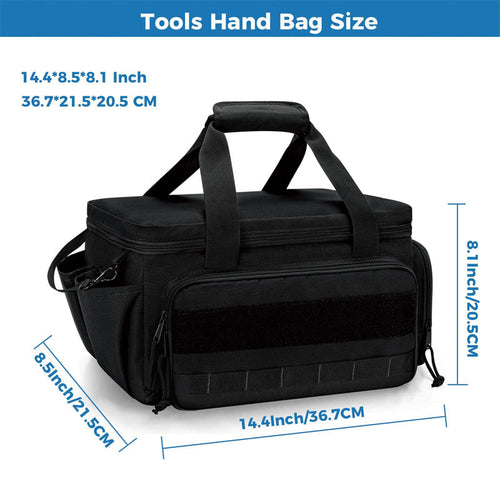 ⏰ ¡Oferta Limitada 50% OFF! 🛠️ Bolsa de Herramientas de Lona Resistente 14" – Transporta y Organiza tus Herramientas Fácilmente 💪✨