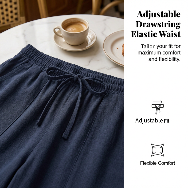 ⏰🔥 ¡50% DE DESCUENTO POR TIEMPO LIMITADO! 👖 Pantalones Cortos de Algodón y Lino – Frescos, Cómodos y Perfectos para Mujer ✨🌿