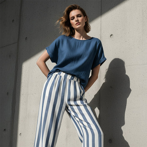 ⏰ ¡Oferta Limitada 50% OFF! 🌿 Elegante Set de Salón de Dos Piezas Estilo Bohemio para Mujeres – Cómodo, Chic y Versátil ✨💃