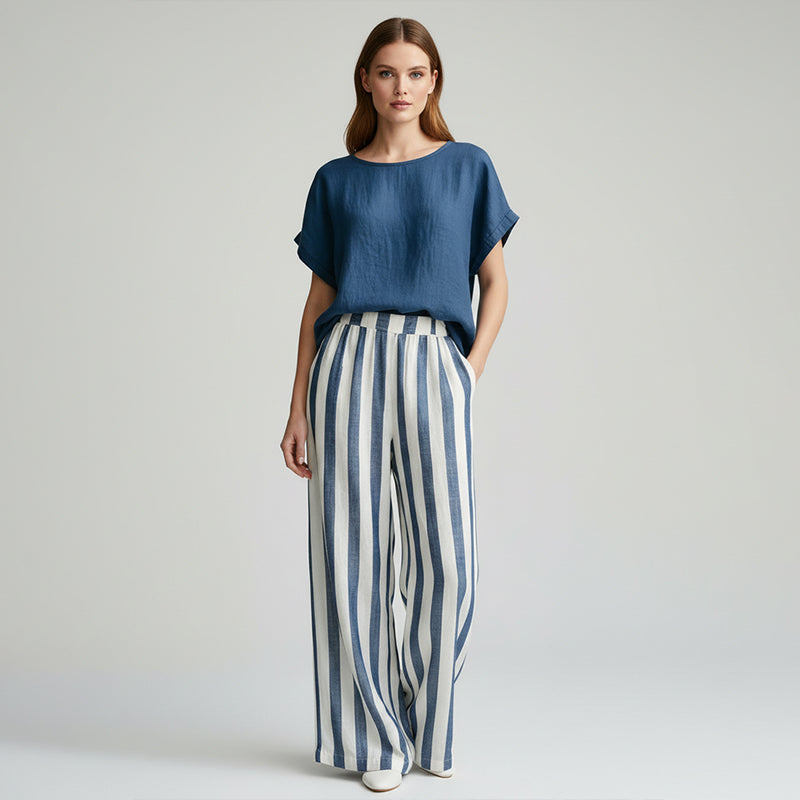 ⏰ ¡Oferta Limitada 50% OFF! 🌿 Elegante Set de Salón de Dos Piezas Estilo Bohemio para Mujeres – Cómodo, Chic y Versátil ✨💃