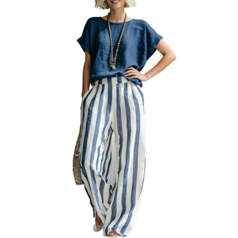 ⏰ ¡Oferta Limitada 50% OFF! 🌿 Elegante Set de Salón de Dos Piezas Estilo Bohemio para Mujeres – Cómodo, Chic y Versátil ✨💃