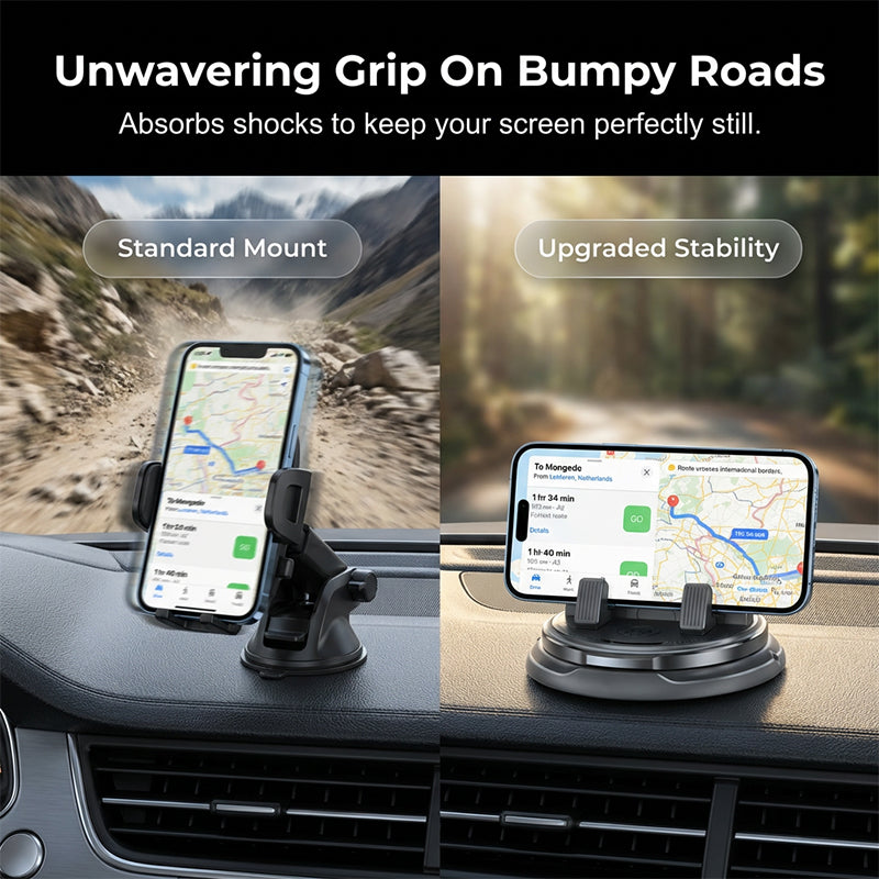 📱🚗 ¡50% OFF! Soporte Giratorio 360° para Auto – Conducción Segura y Estable