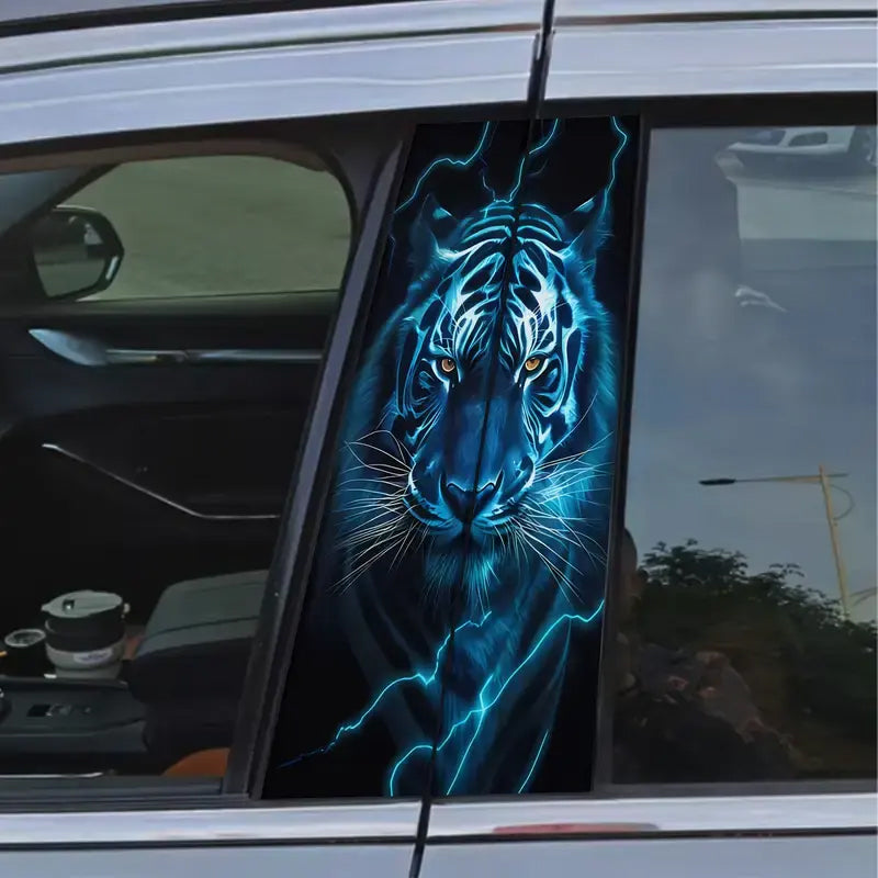 ⏰🔥 ¡Oferta Limitada 50% OFF! 🚗 Juego de Pegatinas Decorativas para Pilar B – Dale Estilo y Protege Tu Auto ✨💎
