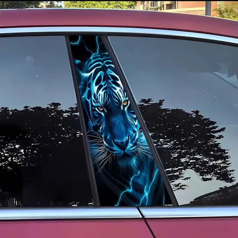 ⏰🔥 ¡Oferta Limitada 50% OFF! 🚗 Juego de Pegatinas Decorativas para Pilar B – Dale Estilo y Protege Tu Auto ✨💎
