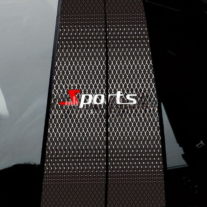⏰🔥 ¡Oferta Limitada 50% OFF! 🚗 Juego de Pegatinas Decorativas para Pilar B – Dale Estilo y Protege Tu Auto ✨💎