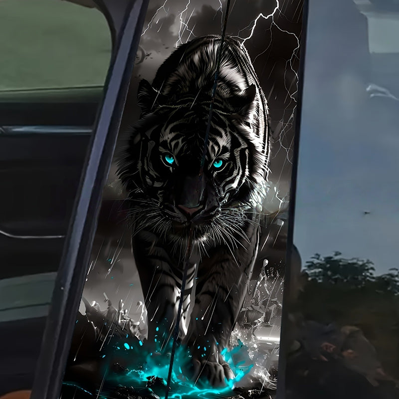 ⏰🔥 ¡Oferta Limitada 50% OFF! 🚗 Juego de Pegatinas Decorativas para Pilar B – Dale Estilo y Protege Tu Auto ✨💎