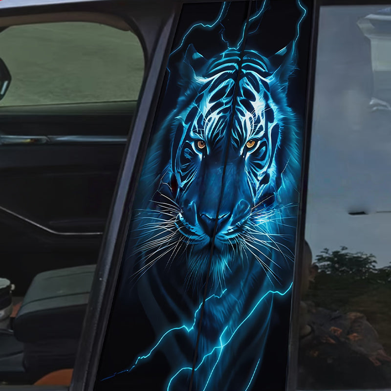 ⏰🔥 ¡Oferta Limitada 50% OFF! 🚗 Juego de Pegatinas Decorativas para Pilar B – Dale Estilo y Protege Tu Auto ✨💎