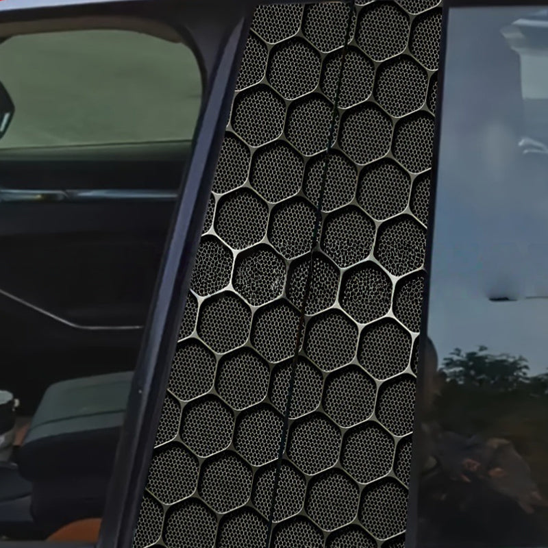 ⏰🔥 ¡Oferta Limitada 50% OFF! 🚗 Juego de Pegatinas Decorativas para Pilar B – Dale Estilo y Protege Tu Auto ✨💎