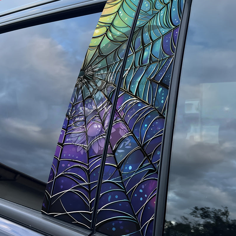 ⏰🔥 ¡Oferta Limitada 50% OFF! 🚗 Juego de Pegatinas Decorativas para Pilar B – Dale Estilo y Protege Tu Auto ✨💎
