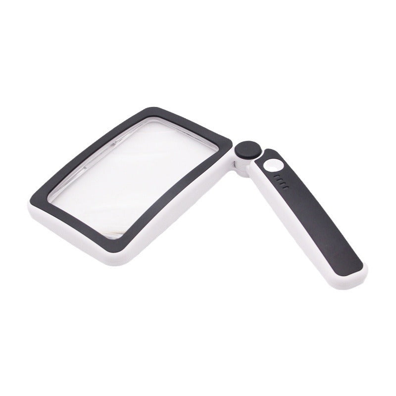 ⏰🔥 ¡50% DE DESCUENTO POR TIEMPO LIMITADO! 🔍✨ Lupa de Lectura LED – 4x de Aumento, Plegable y Perfecta para Personas con Vista Débil 👵💖
