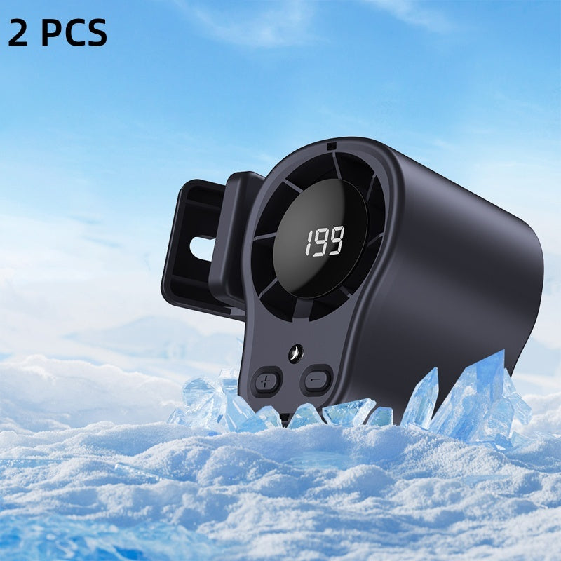 🚗❄️ ¡OFERTA 50% OFF! Ventilador Portátil para Auto con LED – Aire Fresco en Segundos