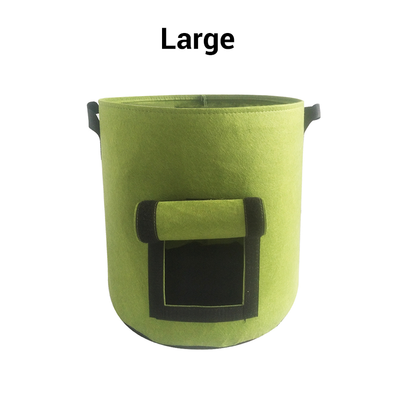 🔥Ofertas especiales: bolsa de tela para cultivar patatas con ventana de cosecha