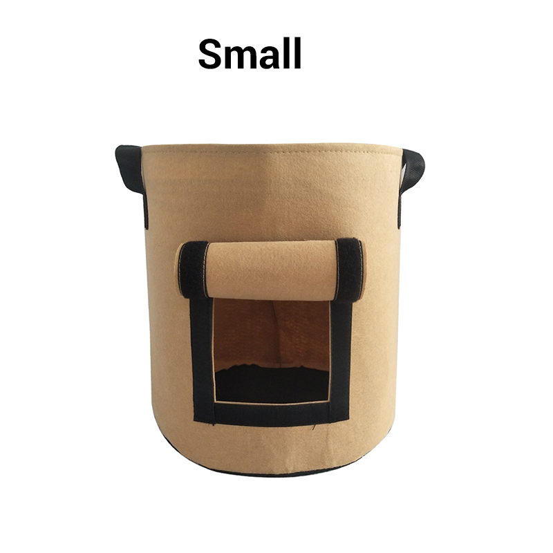 🔥Ofertas especiales: bolsa de tela para cultivar patatas con ventana de cosecha