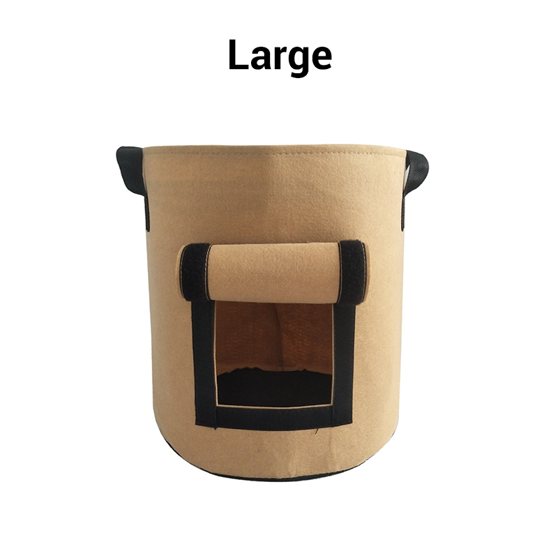 🔥Ofertas especiales: bolsa de tela para cultivar patatas con ventana de cosecha