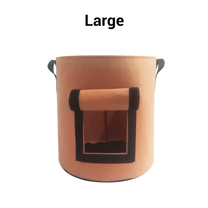 🔥Ofertas especiales: bolsa de tela para cultivar patatas con ventana de cosecha