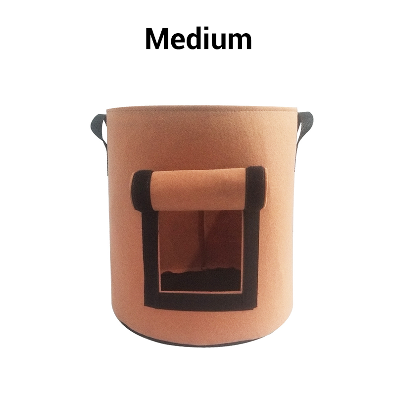 🔥Ofertas especiales: bolsa de tela para cultivar patatas con ventana de cosecha