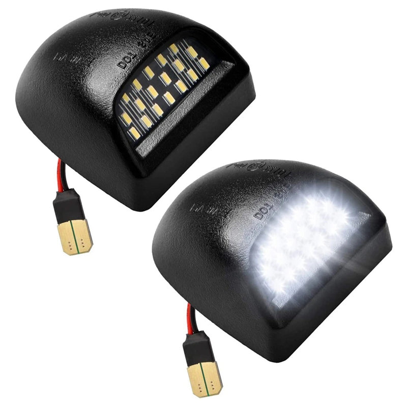 💡🔥 50% DE DESCUENTO 🚗 Luces LED universales para matrícula: brillantes, impermeables y más seguridad en cada viaje ✨