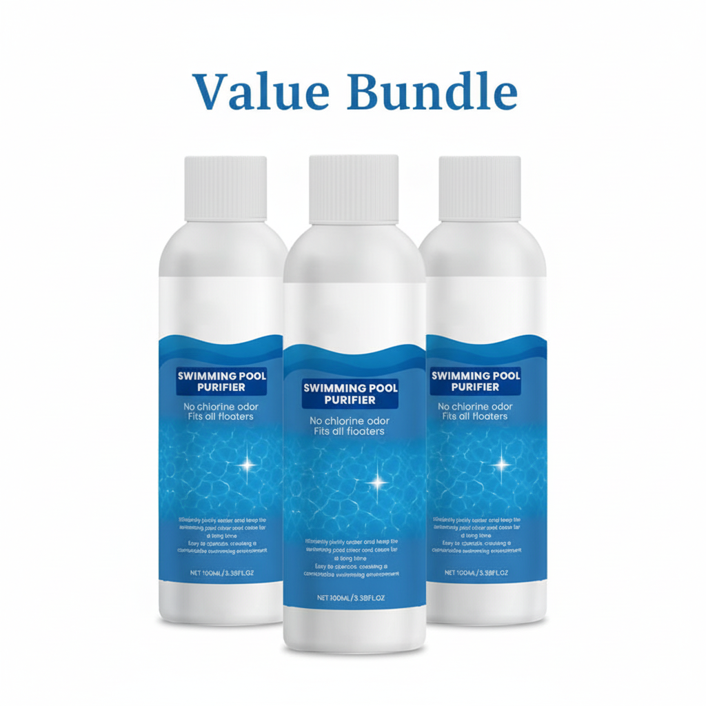 ⏰🔥 ¡Oferta Especial 50% OFF! 💧 Líquido Purificador para Piscinas – Agua Cristalina y Baños Seguros Sin Esfuerzo 🏊‍♂️✨