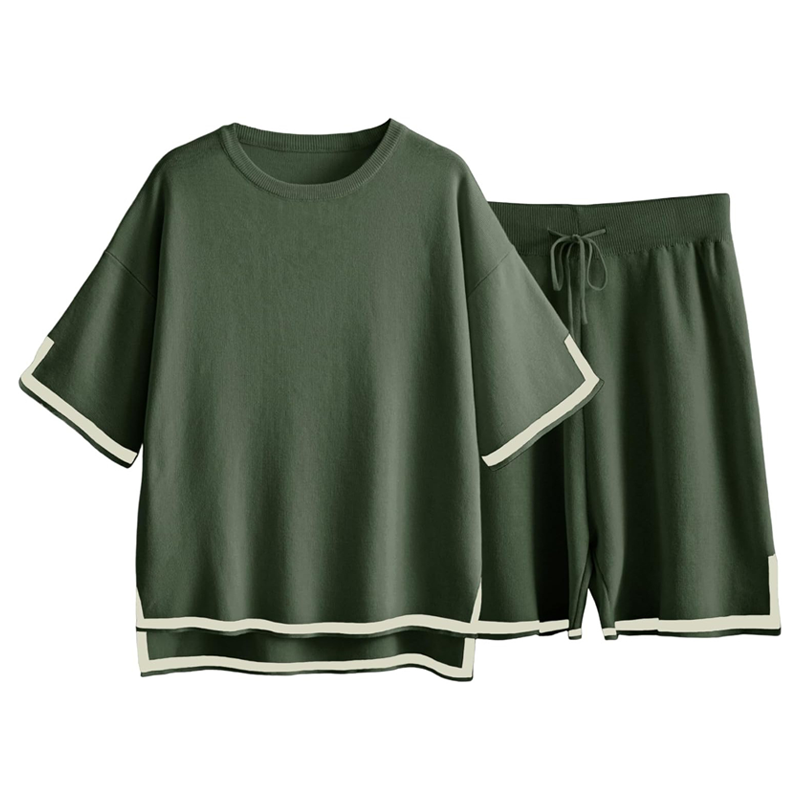 ⏰🔥 ¡Oferta Especial 50% OFF! 👗 Conjunto de Dos Piezas Elástico – Comodidad y Estilo para Mujeres de Talla Grande ✨💖