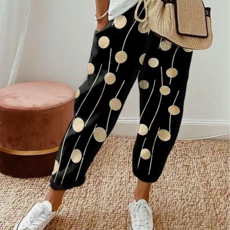 ⏰🔥 ¡50% DE DESCUENTO POR TIEMPO LIMITADO! 👖 Pantalones Casual Multicolor para Mujer – Estampados Únicos y Cómodos para Cada Día ✨🌸