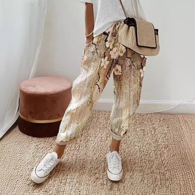 ⏰🔥 ¡50% DE DESCUENTO POR TIEMPO LIMITADO! 👖 Pantalones Casual Multicolor para Mujer – Estampados Únicos y Cómodos para Cada Día ✨🌸