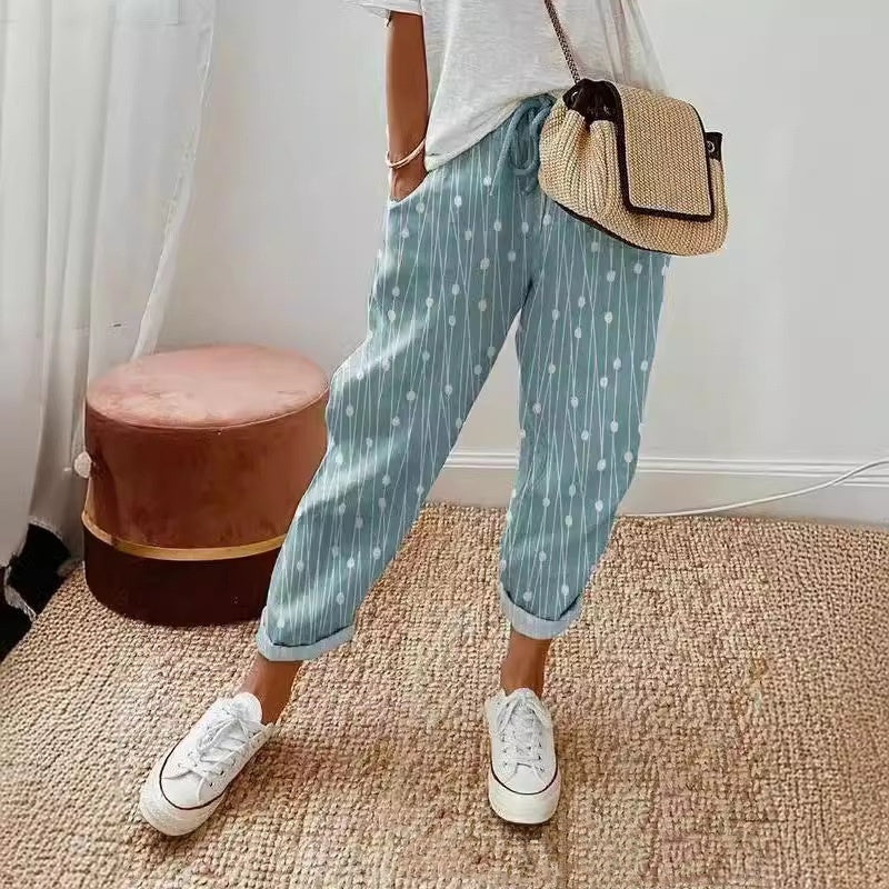 ⏰🔥 ¡50% DE DESCUENTO POR TIEMPO LIMITADO! 👖 Pantalones Casual Multicolor para Mujer – Estampados Únicos y Cómodos para Cada Día ✨🌸
