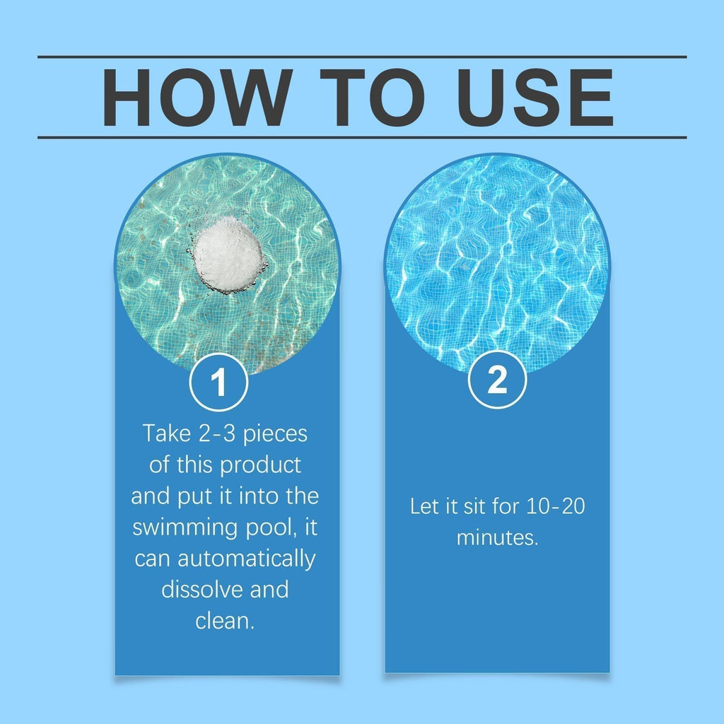 ⏰🔥 ¡50% DE DESCUENTO POR TIEMPO LIMITADO! 🌊 Pastillas para Limpieza de Piscinas – Agua Cristalina y Fresca Todos los Días ✨💧