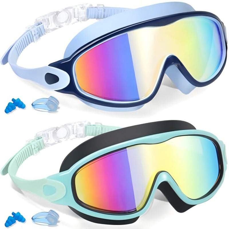⏰🔥 ¡50% DE DESCUENTO POR TIEMPO LIMITADO! 🏊‍♀️💧 Gafas de Natación Antivaho – Visión Clara y Comodidad Total ✨👓