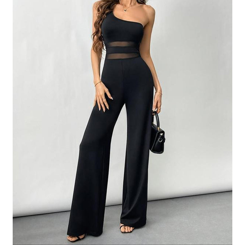 ⏰🔥 ¡50% DE DESCUENTO POR TIEMPO LIMITADO! 👗 Mono de Un Solo Hombro – Estilo Moderno, Cómodo y Elegante para Cada Ocasión ✨🌸