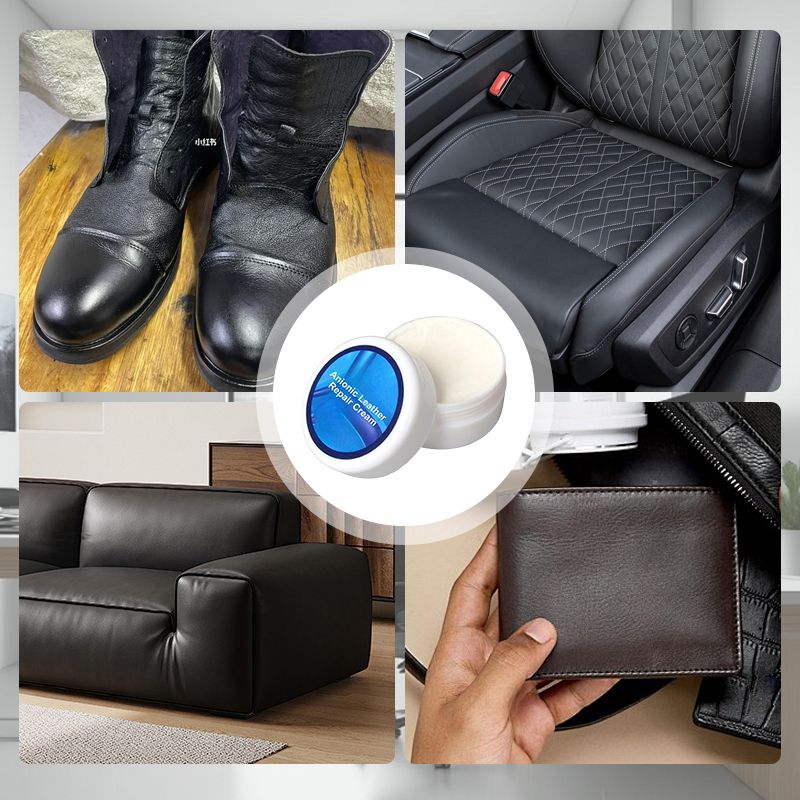 ⏰🔥 ¡50% DE DESCUENTO POR TIEMPO LIMITADO! ✨ Crema aniónica para el cuidado y reparación del cuero: restaura, protege y da brillo a tus bolsos y zapatos 👜👞