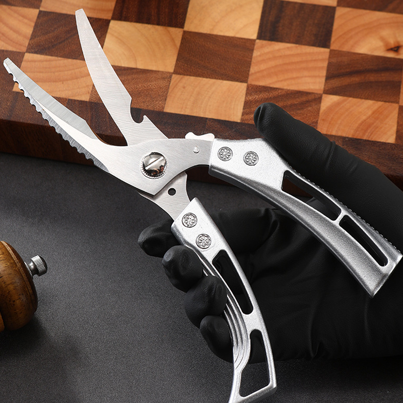 ⏰🔥 ¡50% DE DESCUENTO POR TIEMPO LIMITADO! ✂️ Tijeras de Cocina Multifuncionales – Corte Potente y Preciso en Segundos 🍽️✨
