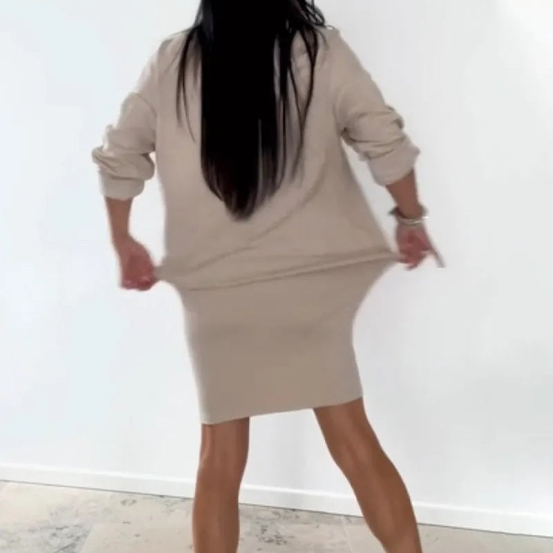 ⏰🔥 ¡50% DE DESCUENTO POR TIEMPO LIMITADO! 👗 Vestido Sudadera para Mujer – Suave, Cómodo y Perfecto para el Día a Día 🌸✨