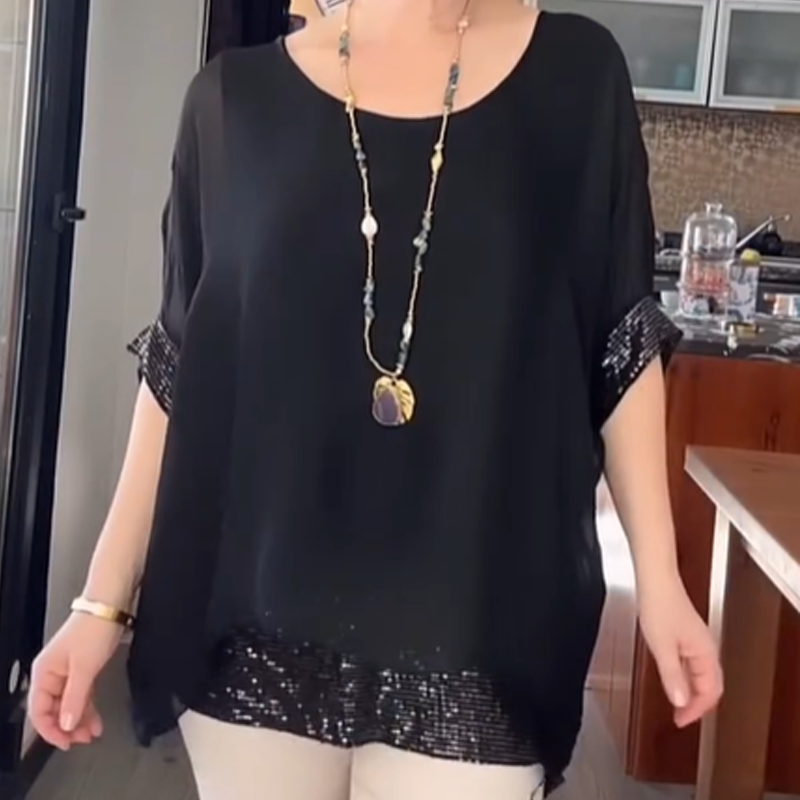 ⏰🔥 ¡50% DE DESCUENTO POR TIEMPO LIMITADO! 👚 Camiseta Casual para Mujer – Cómoda, Suave y Perfecta para el Día a Día ✨💖