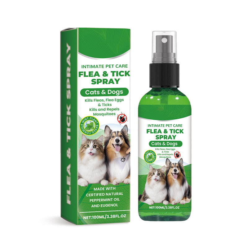 ⏰🔥 ¡50% DE DESCUENTO POR TIEMPO LIMITADO! 🐶🐱 Spray Natural Antipulgas y Garrapatas – Protege a tus Mascotas de Forma Segura y Efectiva 🌿✨